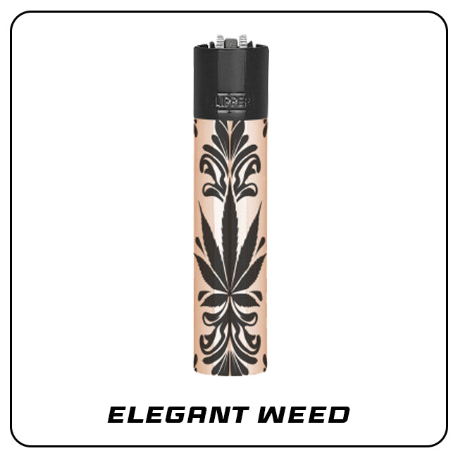 Clipper Metal Large Elegant Weed