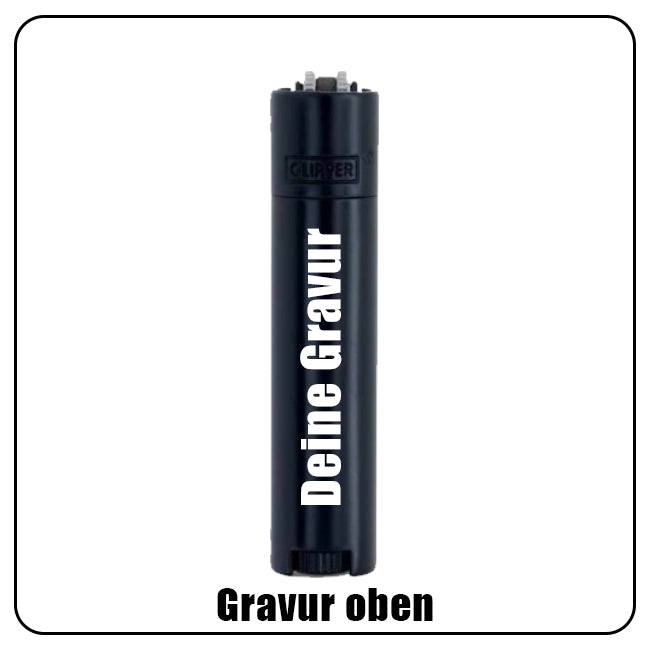 Clipper Metall Feuerzeug: Lava inkl. Geschenkbox