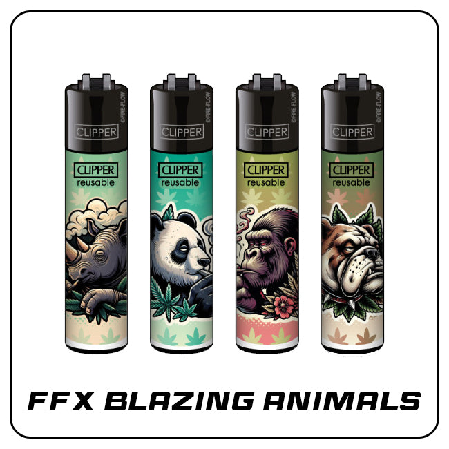 Clipper Large I FFX Blazing Animals