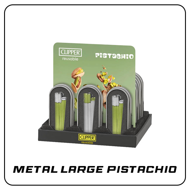 Clipper - Metal Large Pistachio