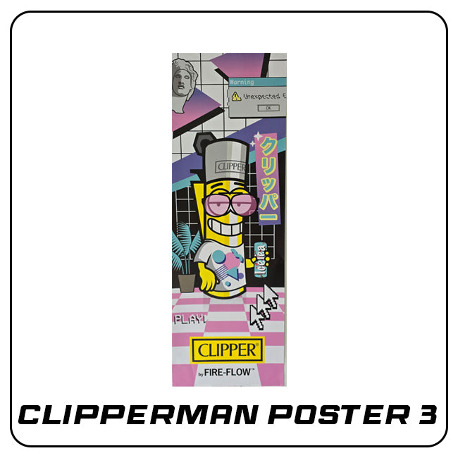 Clipperman Poster 84cmx26cm