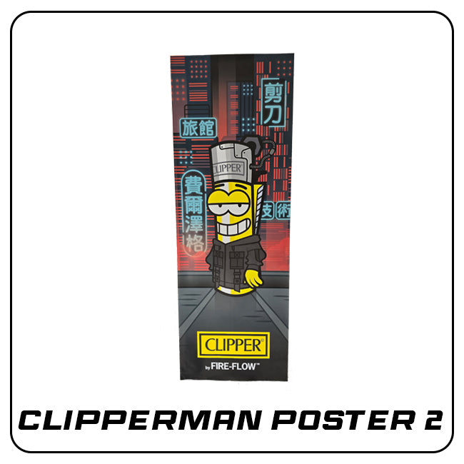 Clipperman Poster 84cmx26cm