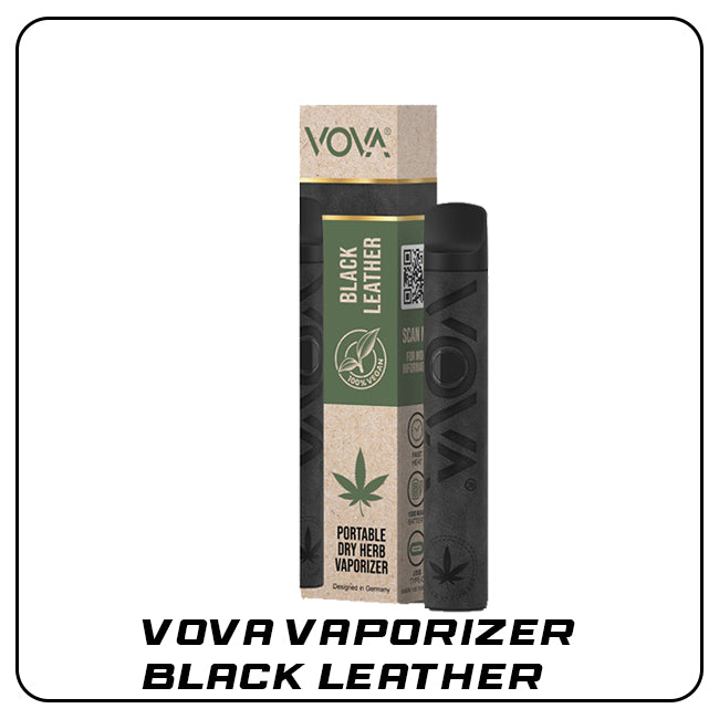 Vova Vaporizer - Black Leather