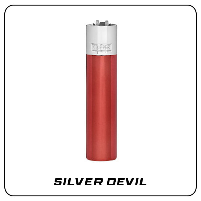 Clipper Metal Large Silver Devil