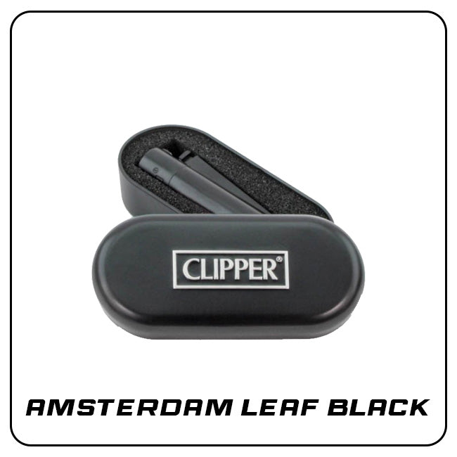 Clipper Metall Amsterdam Leaf Black