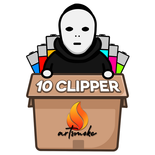 Clipper Feuerzeuge - Zufallsbox - 10 Clipper