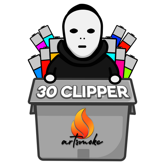 Clipper Feuerzeuge - Zufallsbox - 30 Clipper