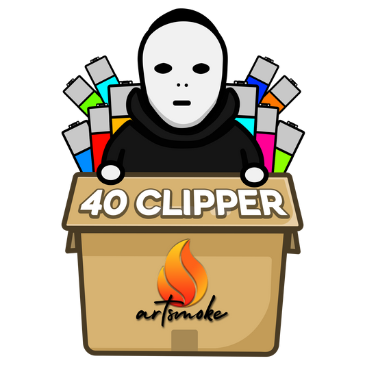 Clipper Feuerzeuge - Zufallsbox - 40 Clipper