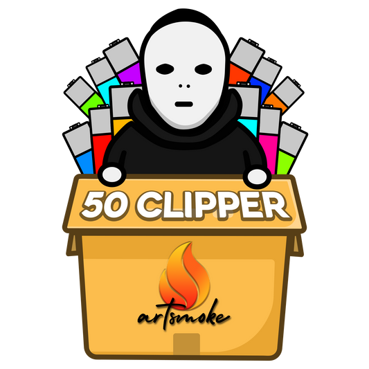 Clipper Feuerzeuge - Zufallsbox - 50 Clipper
