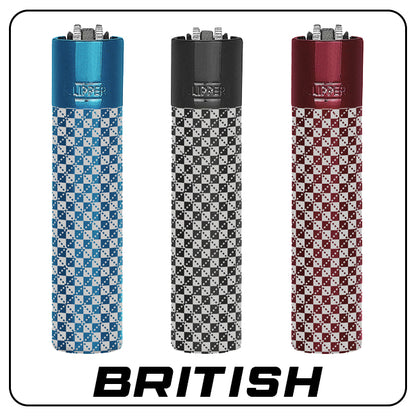 Clipper Metall Feuerzeug: British inkl. Geschenkbox