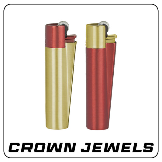 Clipper Metall Feuerzeug: Crown Jewels inkl. Geschenkbox