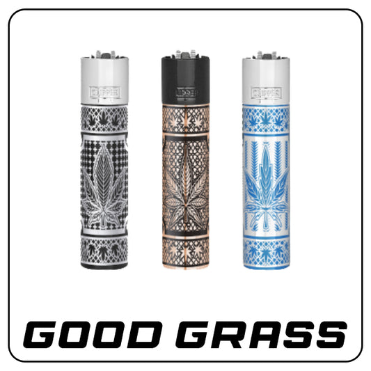 Clipper Metall Feuerzeug: Good Grass inkl. Geschenkbox