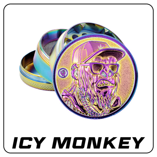 Metal Grinder - Icy Monkey - Ø 50mm 4-teilig