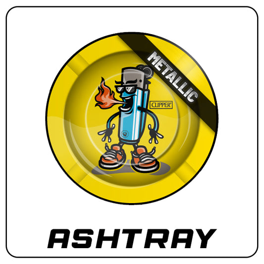 Metal Ashtray - Clipper Character