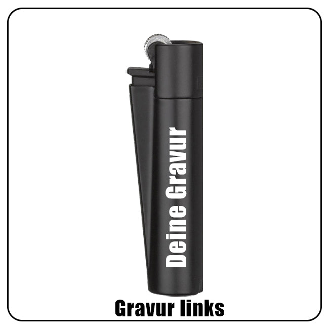 Clipper Metall Feuerzeug: Lava inkl. Geschenkbox
