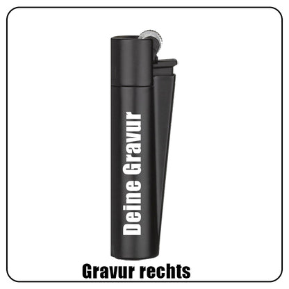 Clipper Metall Feuerzeug: Lava inkl. Geschenkbox
