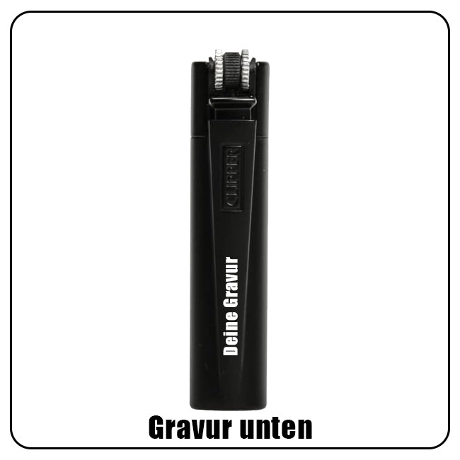Clipper Metall Feuerzeug: Lava inkl. Geschenkbox