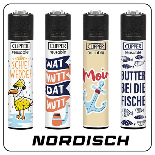 Clipper Feuerzeuge - Nordisch