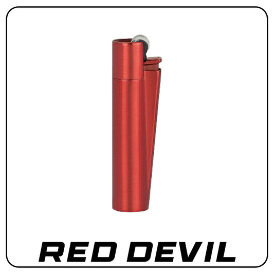 Clipper Metall Feuerzeug: Red Devil inkl. Geschenkbox
