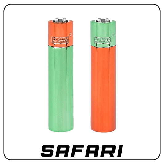 Clipper Metall Feuerzeug: Safari inkl. Geschenkbox