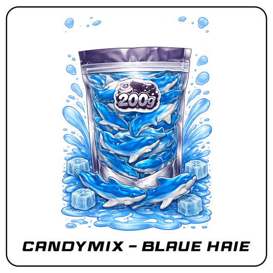 Fruchtgummi - Blaue Haie 200g