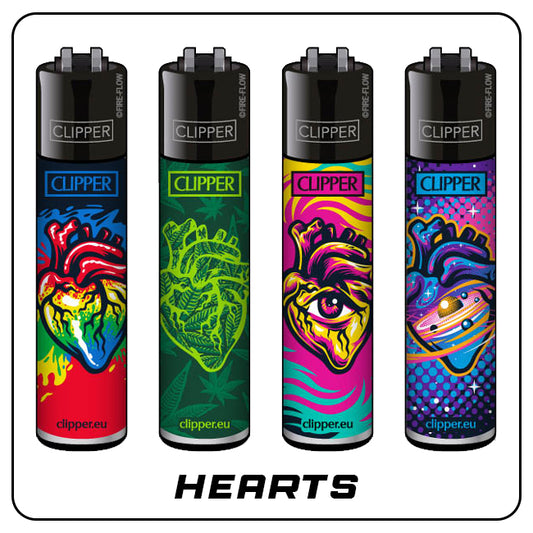 Clipper Large HEARTS