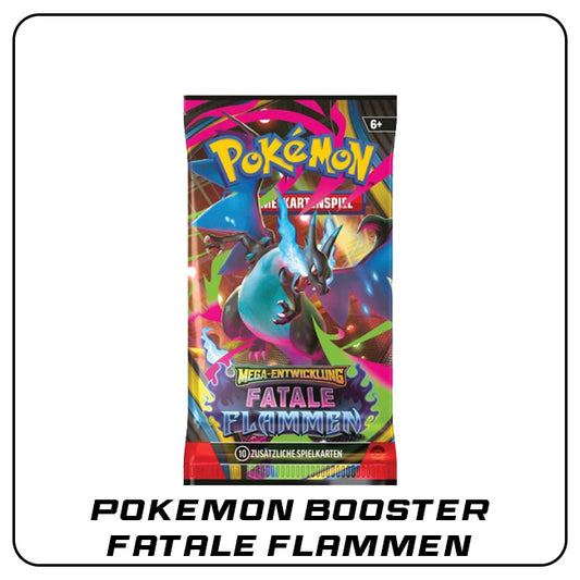Pokemon Booster - Fatale Flammen