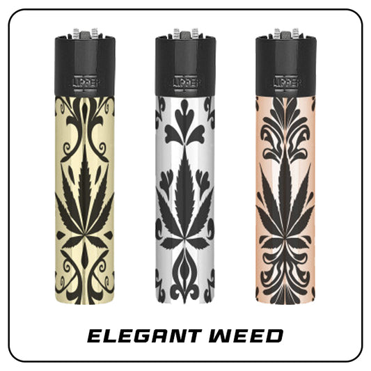 Clipper Metal Large Elegant Weed