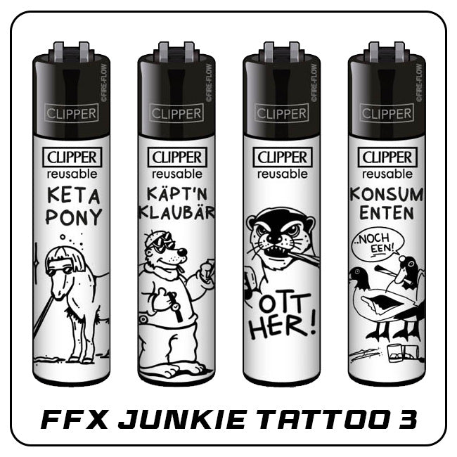 Clipper - FFX Junkie Tattoo #3 (VORVERKAUF)