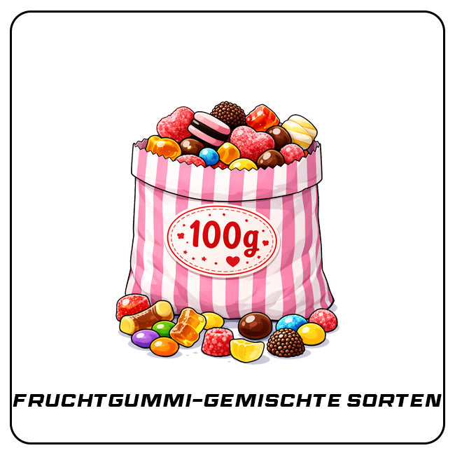 ARTS Fruchtgummi - Gemischte Sorten (100g/200g/300g)