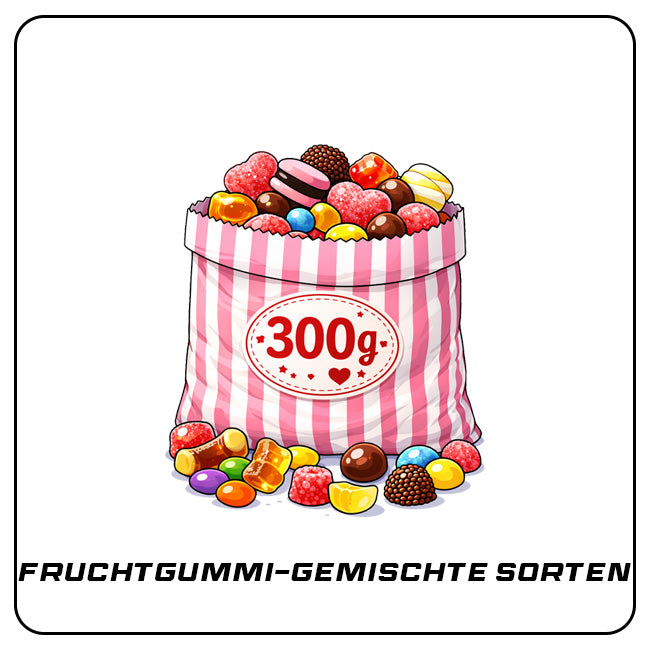 ARTS Fruchtgummi - Gemischte Sorten (100g/200g/300g)
