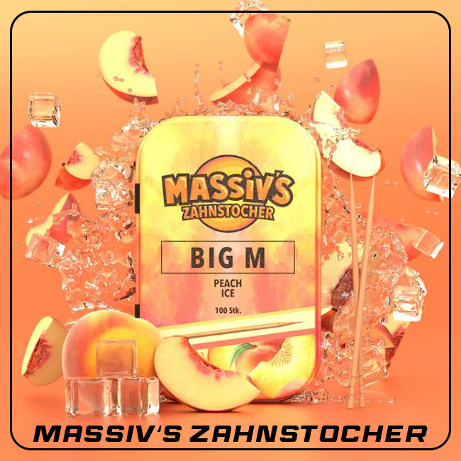 Massiv's Zahnstocher mit Geschmack