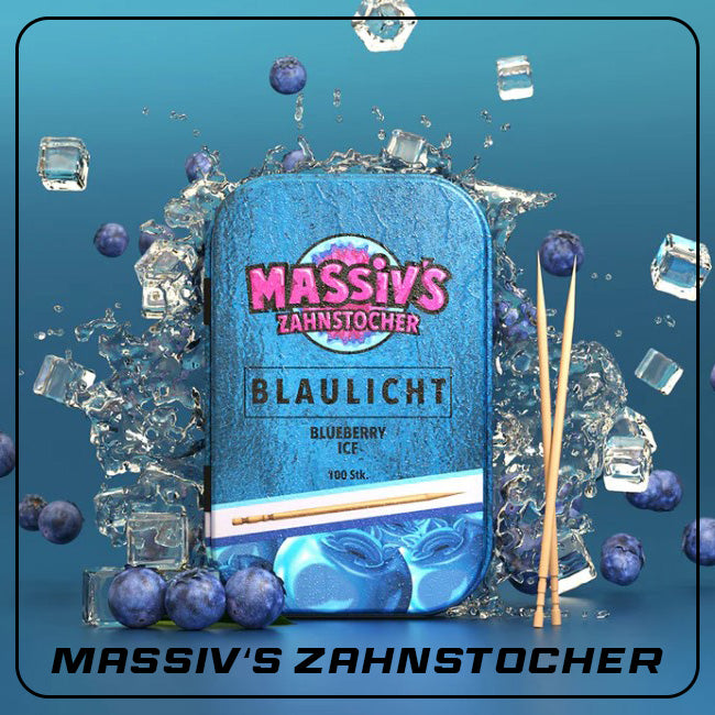 Massiv's Zahnstocher mit Geschmack