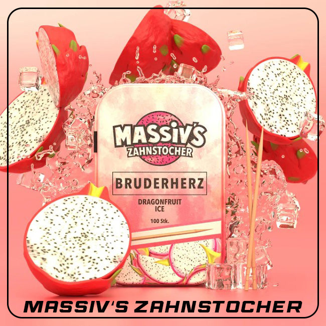 Massiv's Zahnstocher mit Geschmack