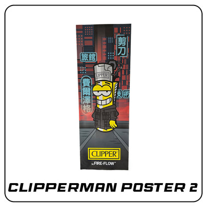Clipperman Poster 84cmx26cm