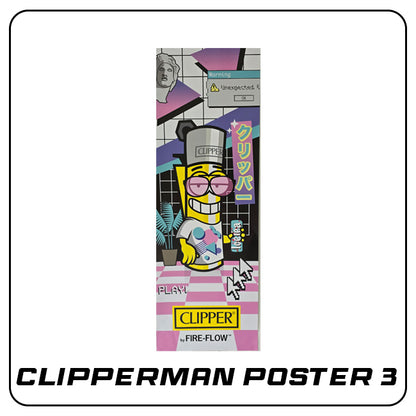 Clipperman Poster 84cmx26cm