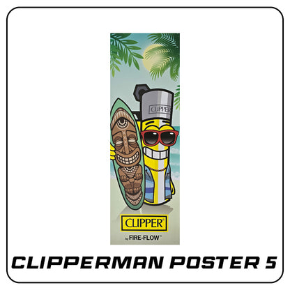Clipperman Poster 84cmx26cm