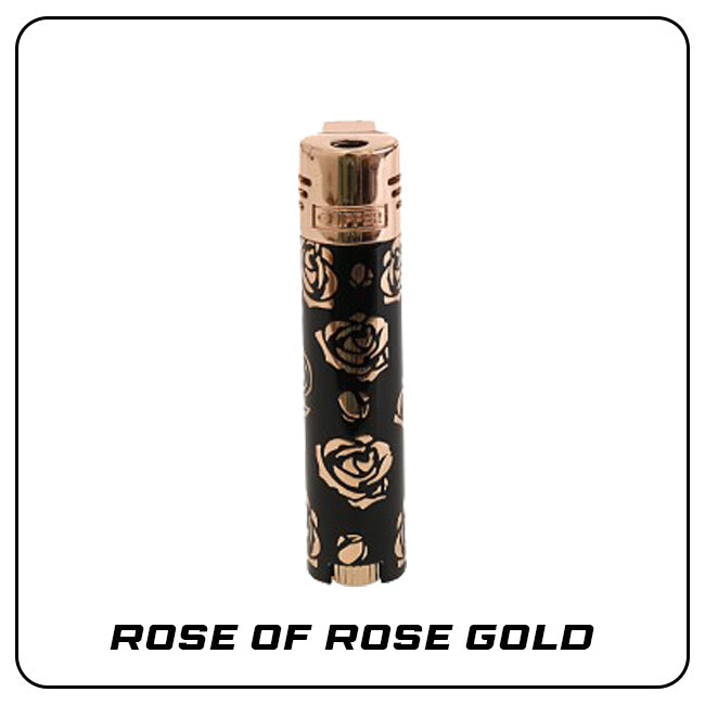 Clipper Metall Feuerzeug: Jet Flame Rose of Rose Gold inkl. Geschenkbox