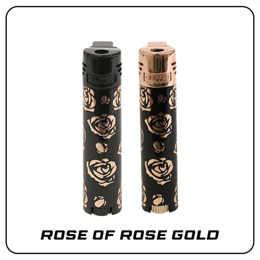 Clipper Metall Feuerzeug: Jet Flame Rose of Rose Gold inkl. Geschenkbox