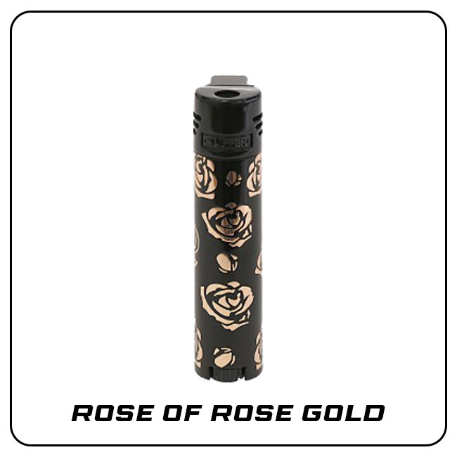 Clipper Metall Feuerzeug: Jet Flame Rose of Rose Gold inkl. Geschenkbox