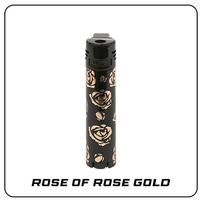 Clipper Metall Feuerzeug: Jet Flame Rose of Rose Gold inkl. Geschenkbox