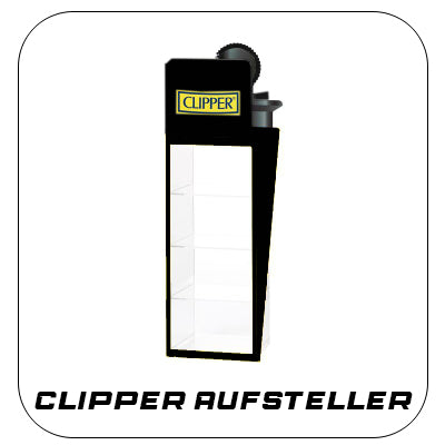 Clipper Aufsteller - Schwarz